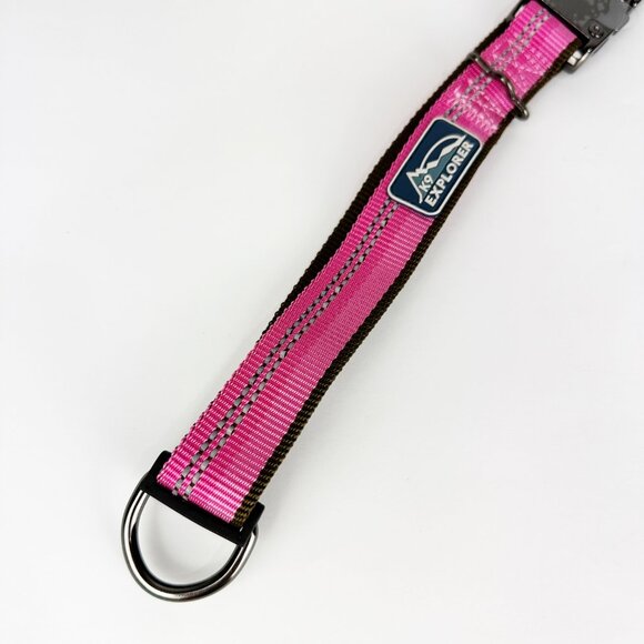 Coastal Pet K9 Explorer Reflective Adjustable Dog Collar Sz L Large Pink Rosebud - Picture 12 of 12